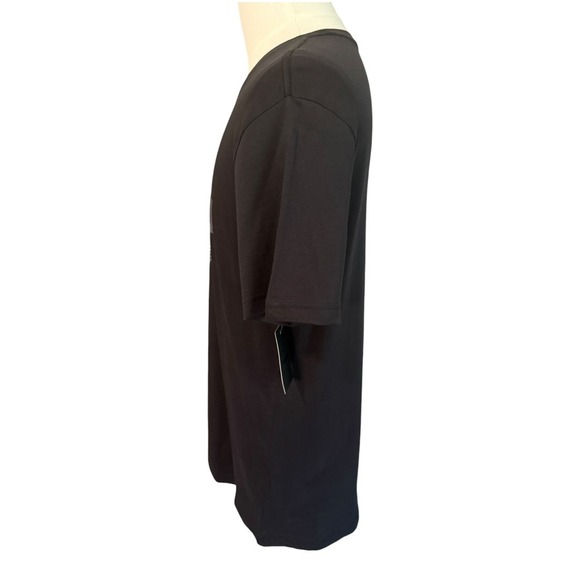 Hurley Mens T-Shirt Medium Black Graphic Logo Short Sleeve Crew Neck Tee NWT - Picture 2 of 5